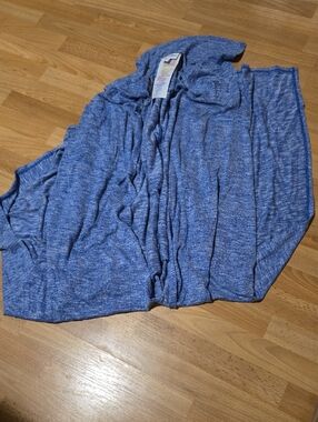 LuLaRoe Blue Knit Cardigan Sweater